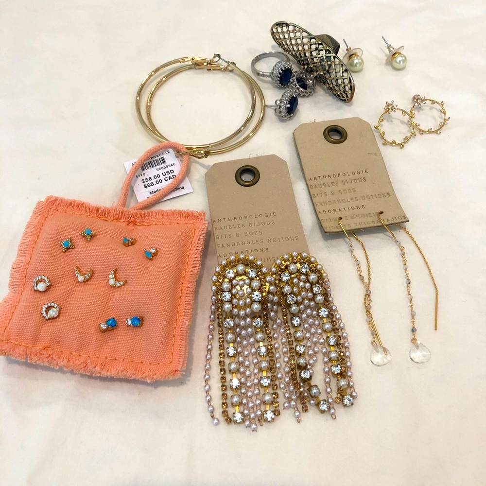 NWT Never Worn Anthropologie Jewelry and More!
